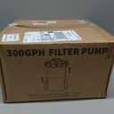 Pool Filter Pump, 300 GPH Flow Rate, for Clean and Clear Pool Water