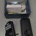 TEEHO TE001 Keyless Entry Door Lock with Keypad - Smart Deadbolt Lock for Front Door with 2 Keys - Auto Lock - Easy Installation - Matte Black