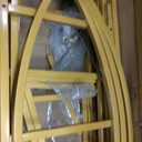 3D Metal Wedding Arch Frame, Gold Square 3D Backdrop Stand for Wedding Ceremony, Reception, Engagement Party, Birthday, Photo Booth & Event Decor, Medium