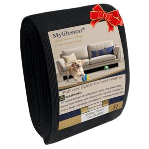MYLIFESION Under Couch Blocker for Kids and Pet Toys, 123" L x 5" H, Toy Blockers for Bed, Stop Things Going Under Sofa or Furniture, Fits Standard couches and Sofas with Straight Legs