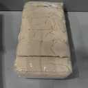 Outdoor Cushion Covers Set,12PCS Jacquard Patio Furniture Couch Seat Slipcovers, Replacement for Sofa Sectional Chair(CoverOnly) (Cream)