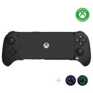 8Bitdo Ultimate Mobile Gaming Bluetooth Controller for iPhone, Android & Xbox Cloud Gaming with Hall Effect Joysticks/Triggers, 2 Pro Back Buttons, Officially Licensed (Black)