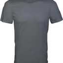 Gildan Men's Crew T-Shirts, Multipack, Style G1100 (Medium, Black/Sport Grey (5-pack))