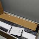 WALI Floor TV Stand with Power Outlet, Tall TV Stand Mount for 32-75 inch TV up to 110 lbs, Swivel and Height Adjustable TV Stands with Wood Base for Bedroom, Office(TVDVD-7P), Black