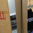 HARRITPURE 64"x21" Arched Full Length Mirror Free Standing Leaning Wall-Mounted Mirror Aluminum Frame Modern Mirrors for Living Room Bedroom Cloakroom, Black