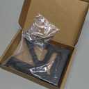 KETIPED Metric 3D Multi-Angle Measuring Ruler,45/90 Degree Aluminum Alloy Woodworking Square Protractor, Miter Triangle Ruler High Precision Layout Measuring Tool for Engineer Carpenter,002BK