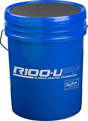 Rawlings | Ultimate Practice Baseballs | Youth/High School/College | Added Lifespan + Weather Resistant | Dozen & Bucket Options, Bucket of 30