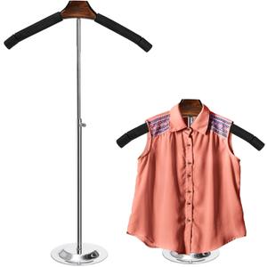 Tosnail Adjustable T Shirt Display, 18 - 31 Inch Shirt Display Stand, Clothing Mannequin, Clothes Display Rack for Vendors Booth, Retail Stores