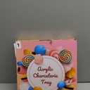 11" Acrylic Number Charcuterie Tray, Fillable Number Charcuterie Box for food, Reusable Serving Cake Candy Dish Display Tray for Birthday Anniversary Party Decoration (Square Number 1)