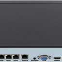 ASHATA 4K 4 Channel POE NVR Security Network Video Recorder, H.265+ AI Motion Detection, Hybrid DVR for Home Business