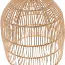 Ceiling Pendant Light Shade Natural Rattan Lampshades Rustic Bedroom Lighting