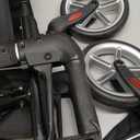 Super Lightweight Rollator Walker for Seniors, Foldable Rolling Walker with Seat and 8" Rubber Wheels for All Terrain, Unique Design Aluminium Frame Sturdy Walkers for Traveling - Purple