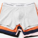 Calvin Klein Men's Cotton Stretch 5-Pack Boxer Brief, Size L