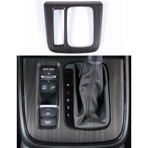 For Honda CRV 2023 2024 2025 2026 LX EX EX-L, Sport Hybrid, Sport Touring Gear Shift Protective Panel, Wood Grain Central Control Unti-scratching Cover for CR-V Luxury Interior Accessory- Wood