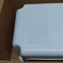 Rubbermaid Step Stool 9.5-Inch High White Plastic Small Single Step Stool for Kids/Adults in Home/Kitchen/Laundry/Garage/Bathroom