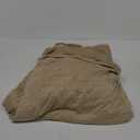 Topcee Cooling Blanket(90"x108"King Size) for Night Sweats Absorbs Heat to Keep Adults Cool on Warm Nights, Q-Max 0.5 Cooling Blankets for Hot Sleepers, Ultra-Cool Lightweight Blanket for Bed (Beige)