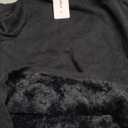 ZESICA Women's Fleece Sherpa Lined Sweater 2026 Winter Thermal Shirts Long Sleeve Mock Neck Slim Fitted Pullover Tops Medium