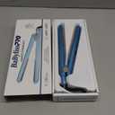BaBylissPRO Nano Titanium Flat Iron Hair Straightener, Digital Flat Iron for Pro Salon Results, Styling Tool for All Hair Types (Blue)