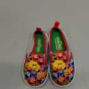 Sesame Street Shoes Elmo Big Bird Cookie Monster Grover Oscar Telly Zoe Abby - Kids Girl Boy Canva Low Top Sneaker Slip On - Multi Color (Size 5 Toddler)