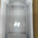 Large Flower Vase,9 Inch Large Clear Flower Vase for Bouquet, Clear Glass vase for Living Room Decor,Home Party Wedding Centerpiece,Birthday Anniversary Table Decor,Minimalist Big Vases for Office