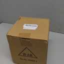 LYRIMEAI Ceramic Utensil Holder for Kitchen Counter, 6.2" Large Kitchen Utensil Holder for Countertop with Cork Bottom, Cooking Tool Organizer for Spatula, Matte White