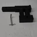 Taelakeni 4000lbs Dual Hitch Extension Receiver Double Trailer Hitch Extender Riser Adapter, 8-10 INCH Extension Length, Fits for 2" Trailer Receivers, Come with 5/8" Hitch pin, 6 Inch Rise or Drop