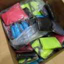 Eccliy 50 Pack Backpacks in Bulk 17 Inches Wholesale Back Pack Basic Backpack for adult Lightweight Outdoor Travel Bookbags(5 Colors), One Size