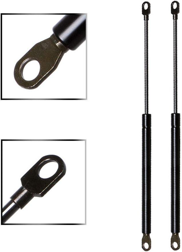 4038 Qty(2) Universal Lift Supports Shocks Struts Arms Prop Rod Damper Gas Springs Extended Length 10" Compressed Length 6.75" 80 Lbs / 356N Force, 10.2mm Eyelet Ends, SG459006