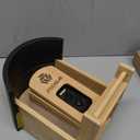 VISIOGEAR Bird Feeder with Camera, Smart Wild Bird Feeder for Outdoors with AI Identify, Solar Bird Feeder Watching Camera Auto Capture Birds & Real-time Notifications, Gifts for Birdlover (Arch)