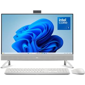 Dell 27 All-in-One Desktop ec27250-27-inch FHD Touch Display, Intel Core 7 Processor 150U, NVIDIA GeForce MX570A 2GB GDDR6 Graphics, 32GB DDR5 RAM, 1TB SSD, Windows 11 Pro, Onsite Service - White