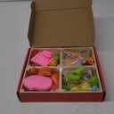 Toyssa Wooden Play Food Sets for Kids Kitchen, Play Toy Foods for Toddlers with Realistic Colors & Play Money, Pretend Play Kitchen Accessories Christmas Birthday Gifts for Girls Boys 3 4 5 6 7