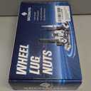 M14x1.5 Lug Nuts with Cone Seat24PCS Black Wheel Lug Nuts 9/10" 22mm Hex1.91" Length Compatible with Silverado Suburban 1500 Expedition F-150 Ram 1500