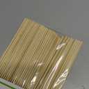 HOPELF 6" Natural Bamboo Skewers for BBQAppetiserFruitCocktailKabobChocolate FountainGrillingBarbecueKitchenCrafting and Party. =4mm, More Size Choices 8"/10"/12"/14"/16"/30"(100 PCS)