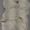 QINSEN Womens Sexy V Neck One Piece Bathing Suit Cross Back Swimsuit High Waist Monokini (White) M