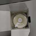 Flickering Flameless Candles with 3D Moving Flame, Last 1000+ Hours Battery Operated Candles with Timer, Ivory Real Wax Pillar Electric LED Candle for Wedding Christmas Party/3" x 5"