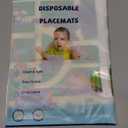 Babebay Disposable Stick-on Placemats 40 Pack for Baby & Kids & Toddler, Sticky Placemats Restaurant Table Mats 12" x 18" (Happy Zoo)