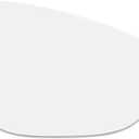 X AUTOHAUX Right Passenger Side Mirror Glass W/Adhesive for Volkswagen CC 2009-2017 for Volkswagen Eos 2009-2016 for VW Passat 2012