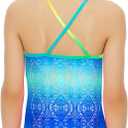 Girls Swim Cover Ups Beach Crochet Mesh Crossback Swimsuits Cover Up Dress for Girls 4-12 Years