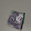 1 Pair Rhinestones Lace Applique Accessories Hand sewing Acrylic Beads Stones Trim Patches for DIY Girl Wedding Dress Decorations (Light Purple)