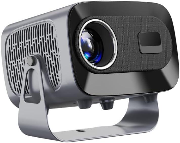 A10 Plus Portable Projector, 4K Hard Decoding, 1080P Native Resolution, Android 11 Smart OS, Dual Band Wi-Fi6 BT5.0, 300 ANSI Lumens, Auto Keystone Correction