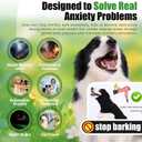 Dog Anxiety Vest with Band Noise Cancelling Ear Muffs Combination Set Soft Thunder Jacket for Fireworks, Vet Visits & Separation Anxiety No Medication or Training XL