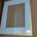 upsimples 16x20 Picture Frame, Display Pictures 11x14 with Mat or 16 x 20 Without, Wall Hanging Poster Frame, Gold, 1 Pack