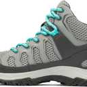 Columbia womens Granite Trail Mid Waterproof (10.5, Titanium Grey Steel/Bright Aqua)