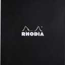 Rhodia Wirebound Notepad, A4, Dot - Black (185039C)