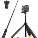 GEPULY Floating Hand Grip Underwater Waterproof Selfie Stick for GoPro Hero 13 12 11 10 9 8 7 6 5 4 3,Floating Tripod, Hand Grip,Selfie Stick Pole,Tripod Stand, Extended Monopod Go Pro Accessories