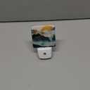 Mountain Night Light,Green Mountains Golden Sunset Plug in Night Lights Auto LED Lamp Energy Saving Square Lights for Boys Girls Men Women