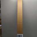 LazBlinds No Drill Blackout Vinyl Mini Blinds, White 45"x48"