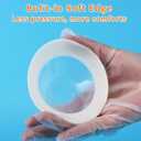 16mm Oval Flanges Breast Pump Parts Compatible with Medela Breast Pumps PersonalFit, Maxflow, Freestyle Flex Swing Maxi Connector