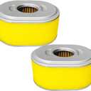 2 x ZLKSKER 17210-ZE0-505 Air Filter (Pack of 2), Replacement for Honda GX110 GX120 Engine, Lawn Mower Air Cleaner