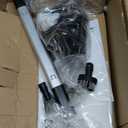 12-in-1 Steam Mop, Detachable Handheld Steam Cleaner for Home, 23FT Cord, 3 Steam Modes & LED Display, Steam Mops for Floor Cleaning, Bathroom, Windows, Sofas, Clothes, Tile Grout, Carpets, Furniture (White)